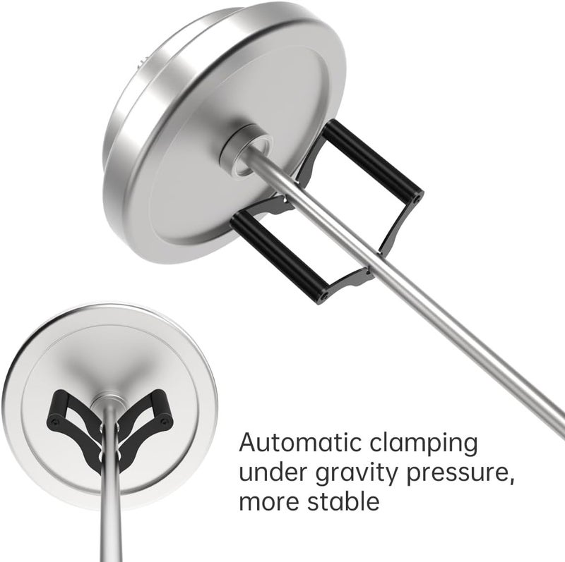 AimiDream V Bar Landmine Handle Attachment for Barbell Bar, Solid Multi-Grip Landmine Handle Attachment with Non-Slip Rubber Handle, Fits Olympic Bars Strength Training Bars - Image 3